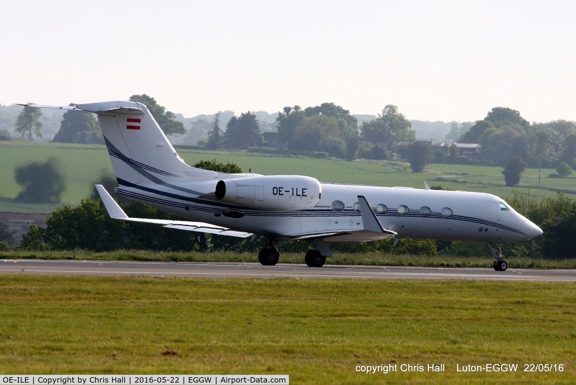 OE-ILE, 2008 Gulfstream Aerospace GIV-X (G450) C/N 4122, Global Jet Austria