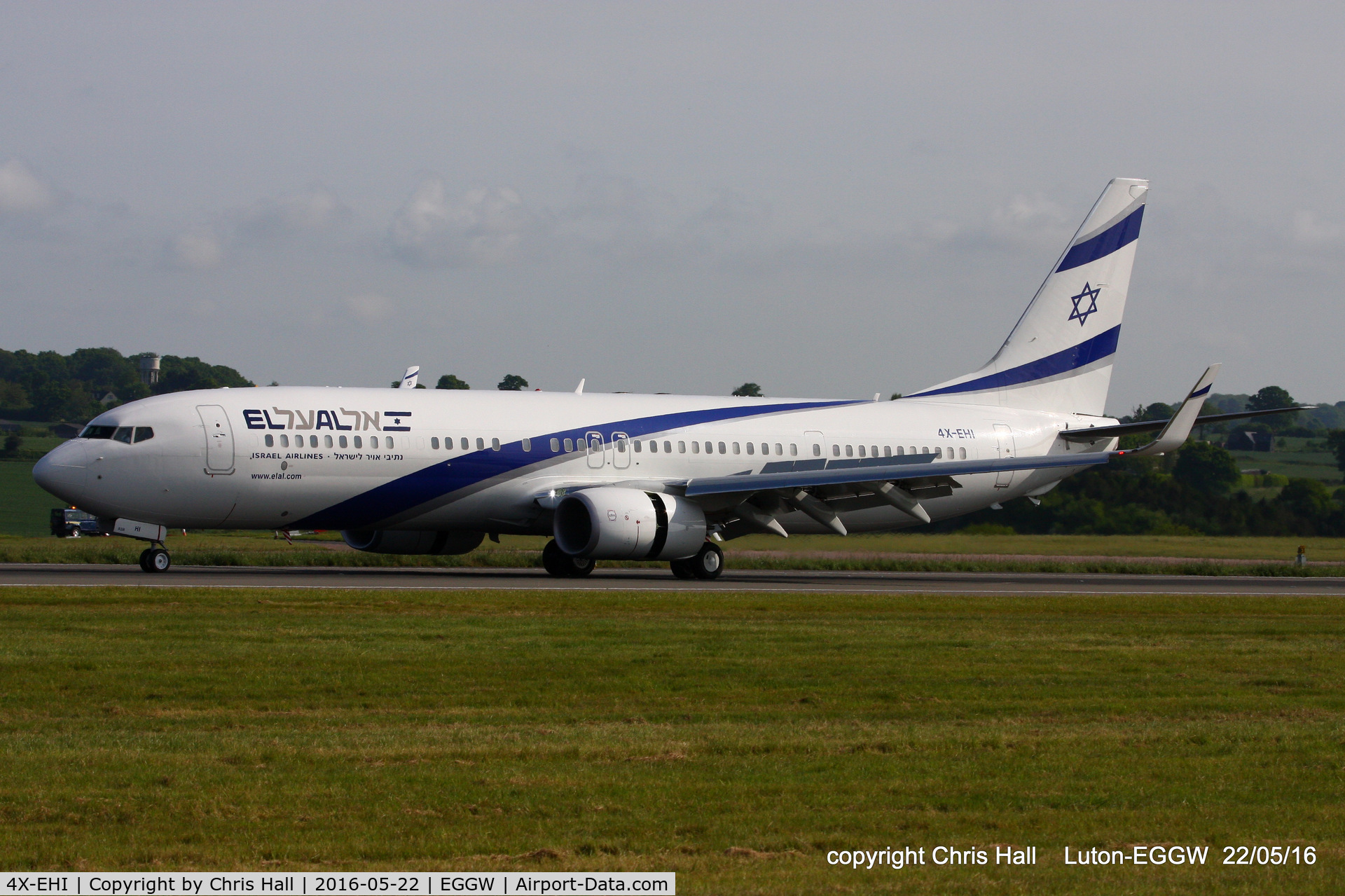 4X-EHI, 2016 Boeing 737-958/ER C/N 41559, El Al Israel Airlines