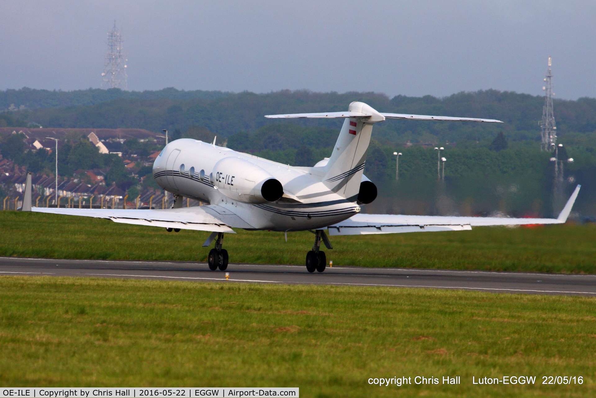 OE-ILE, 2008 Gulfstream Aerospace GIV-X (G450) C/N 4122, Global Jet Austria