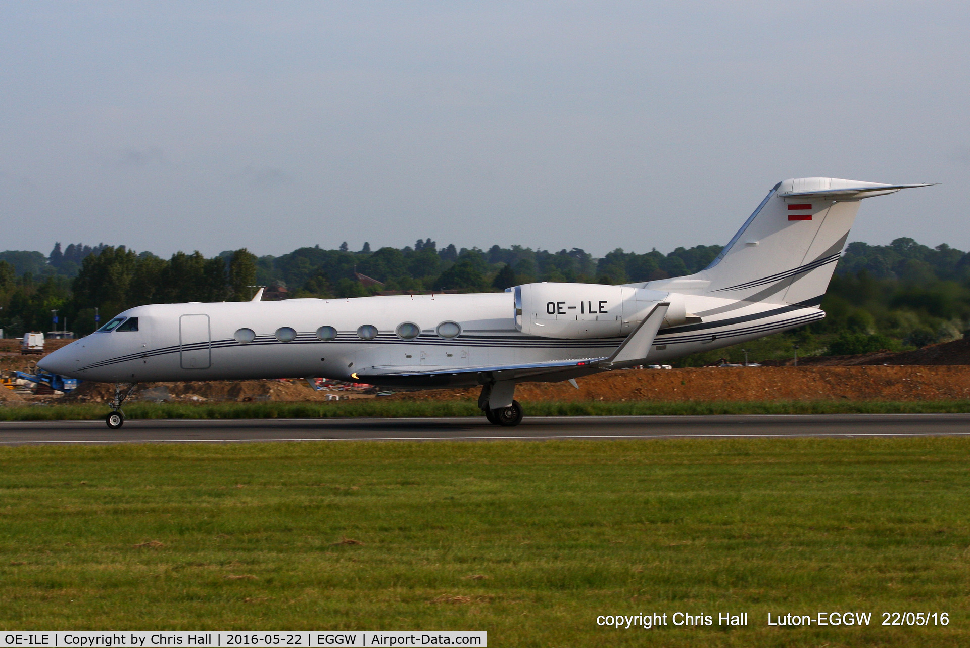 OE-ILE, 2008 Gulfstream Aerospace GIV-X (G450) C/N 4122, Global Jet Austria
