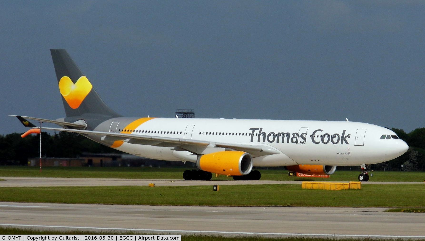 G-OMYT, 1999 Airbus A330-243 C/N 301, At Manchester