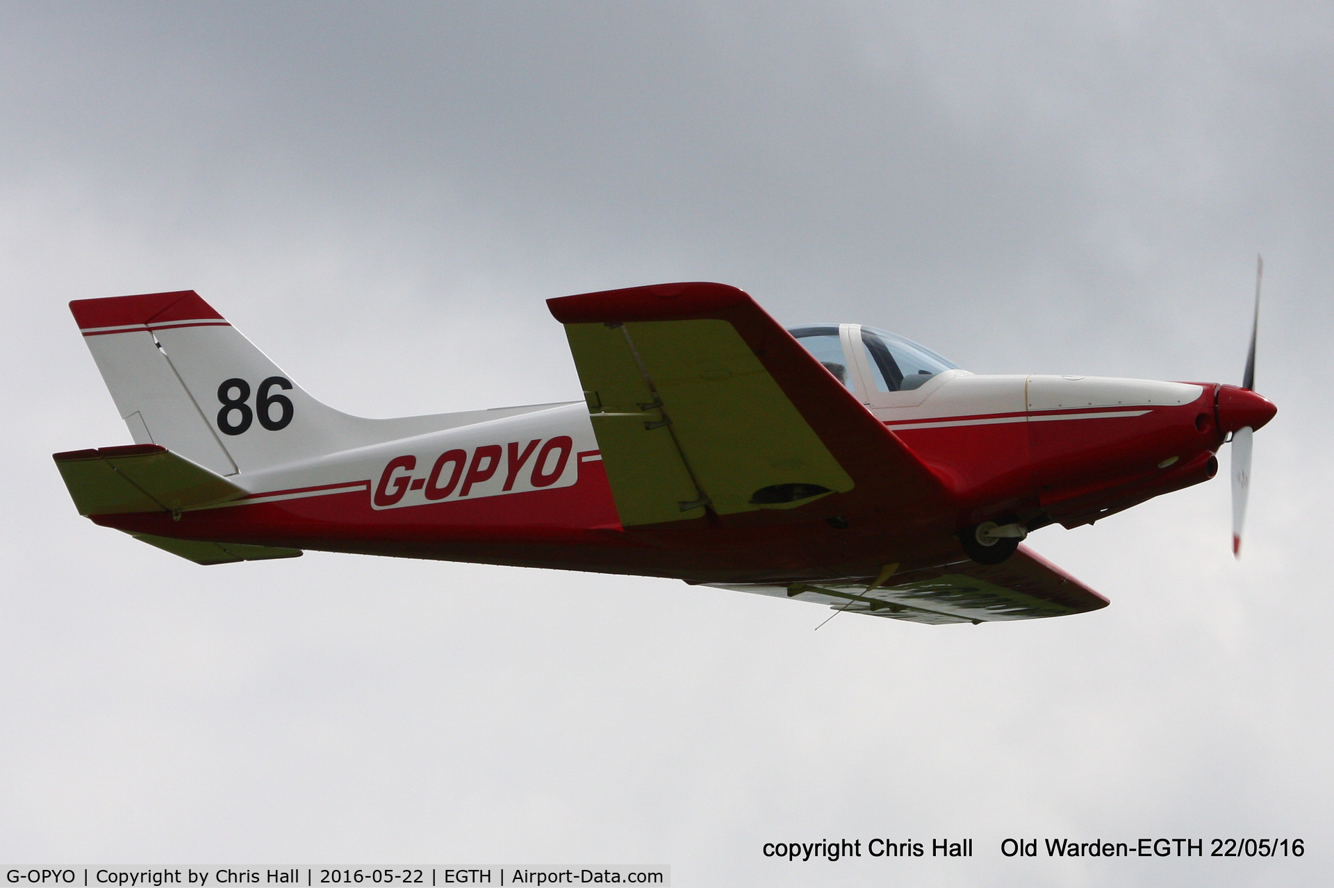 G-OPYO, 2009 Alpi Aviation Pioneer 300 Hawk C/N PFA 330A-14597, 70th Anniversary of the first flight of the de Havilland Chipmunk Fly-In at Old Warden