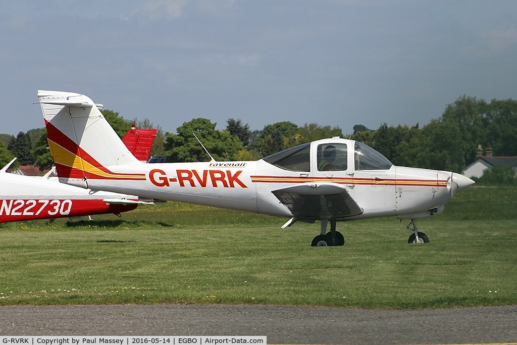 G-RVRK, 1979 Piper PA-38-112 Tomahawk Tomahawk C/N 38-79A1068, Taxiing for departure from EGBO. EX:-G-BGZW,N9674N