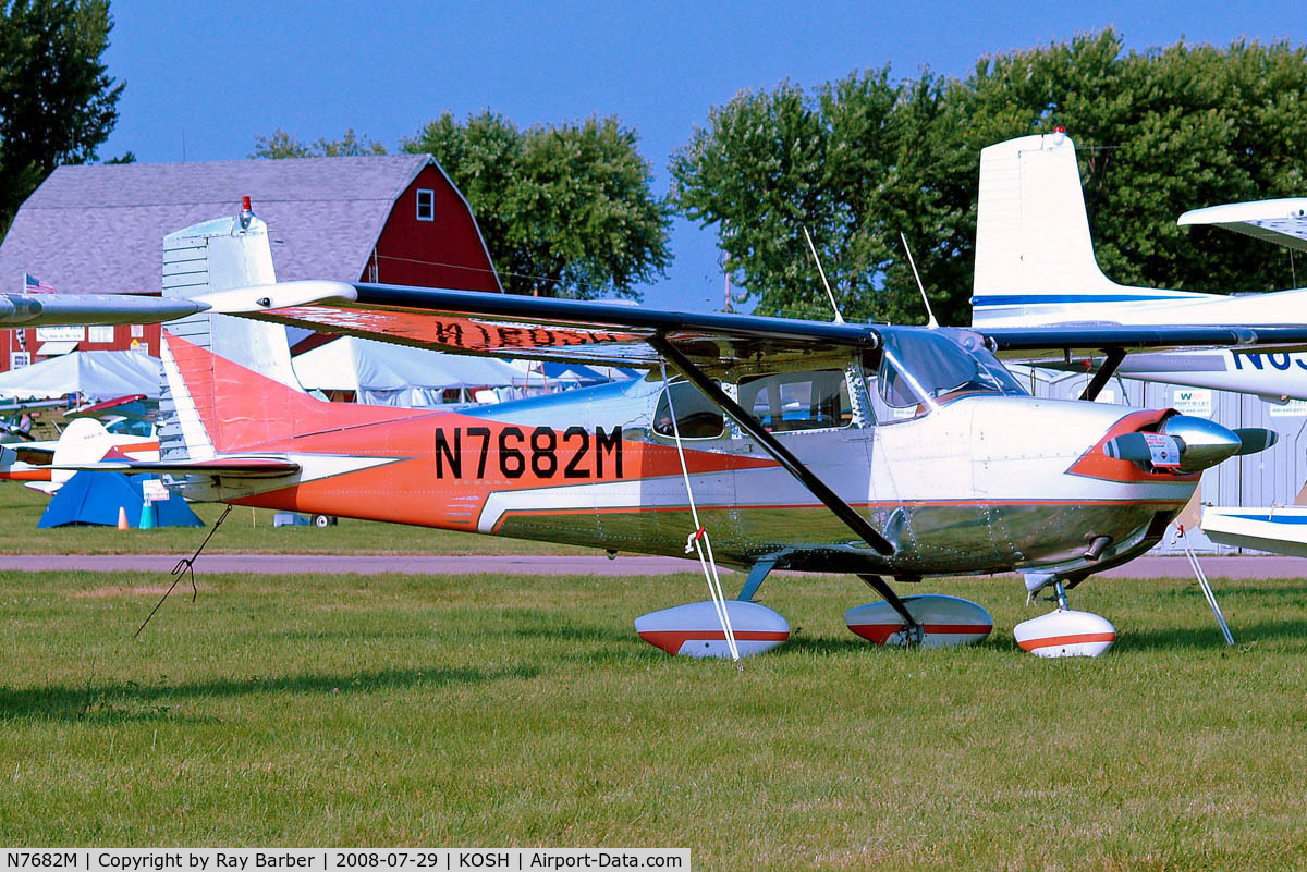 N7682M, 1959 Cessna 175 Skylark C/N 55982, Cessna 175 Skylark [55982] Oshkosh-Wittman Regional Airport~N 29/07/2008