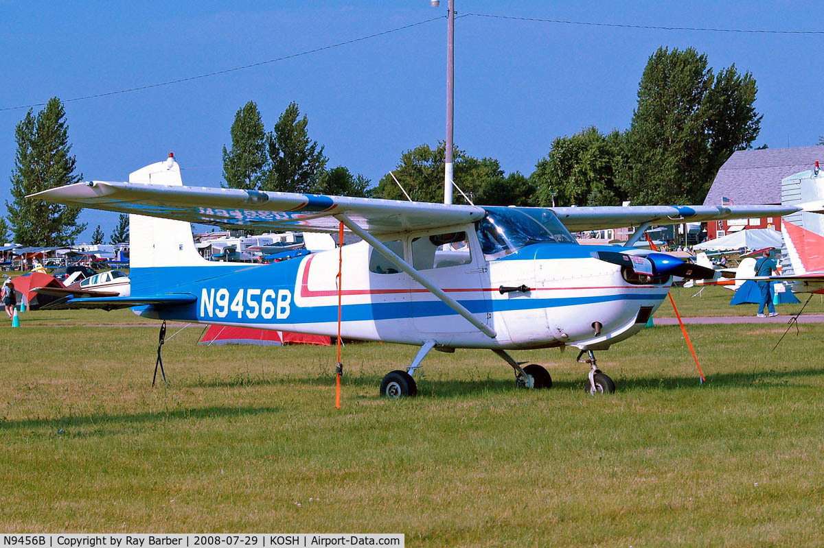 N9456B, 1958 Cessna 175 Skylark C/N 55256, Cessna 175 Skylark [55256] Oshkosh-Wittman Regional Airport~N 29/07/2008