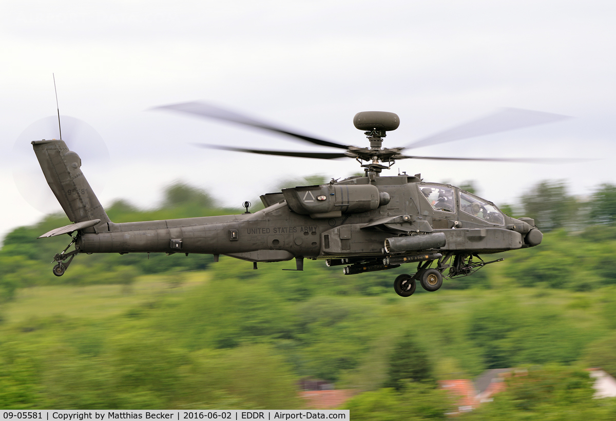 09-05581, Boeing AH-64D Longbow Apache C/N PVD581, 09-05581