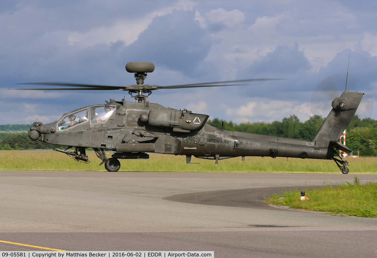 09-05581, Boeing AH-64D Longbow Apache C/N PVD581, 09-05581