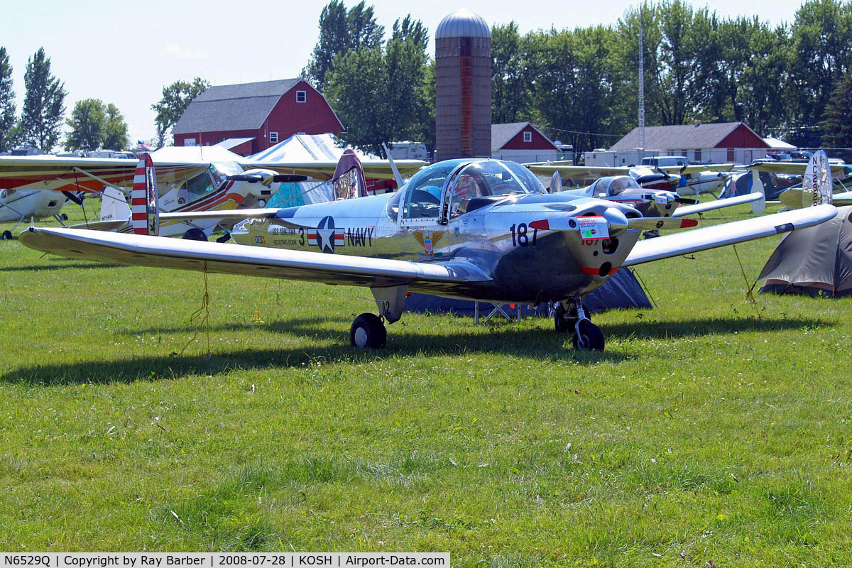 N6529Q, 1966 Alon A2 Aircoupe C/N A-129, Alon A-2 Aircoupe [A-129] Oshkosh-Wittman Regional Airport~N 28/07/2008