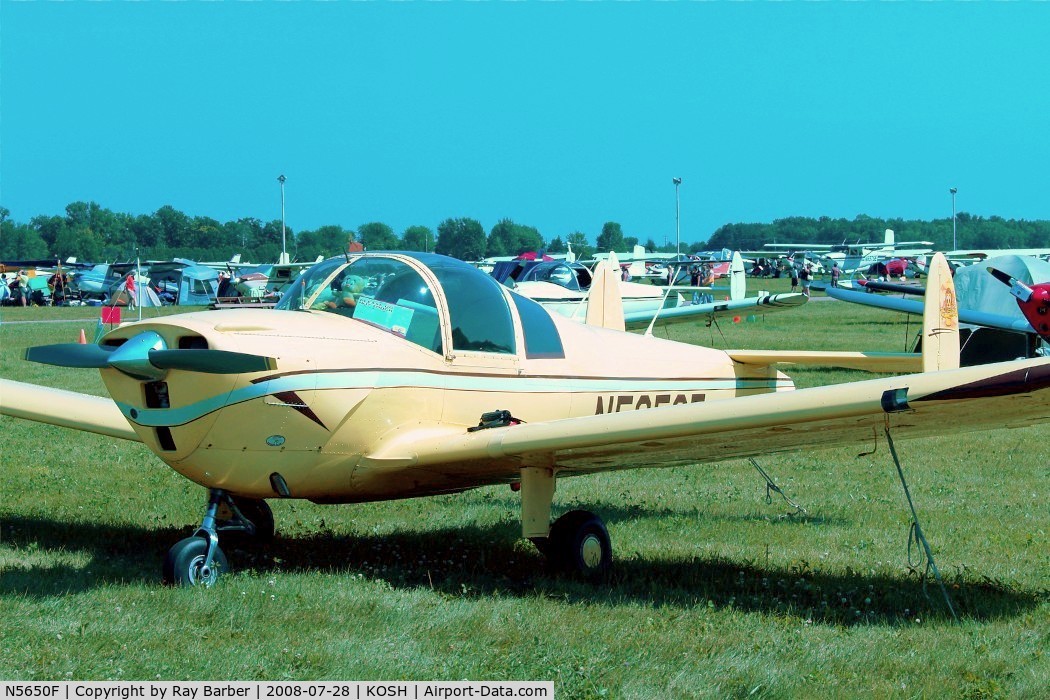 N5650F, 1967 Alon A2A Aircoupe C/N B-250, Alon A-2A Aircoupe [B-250] Oshkosh-Wittman Regional~N 28/07/2008
