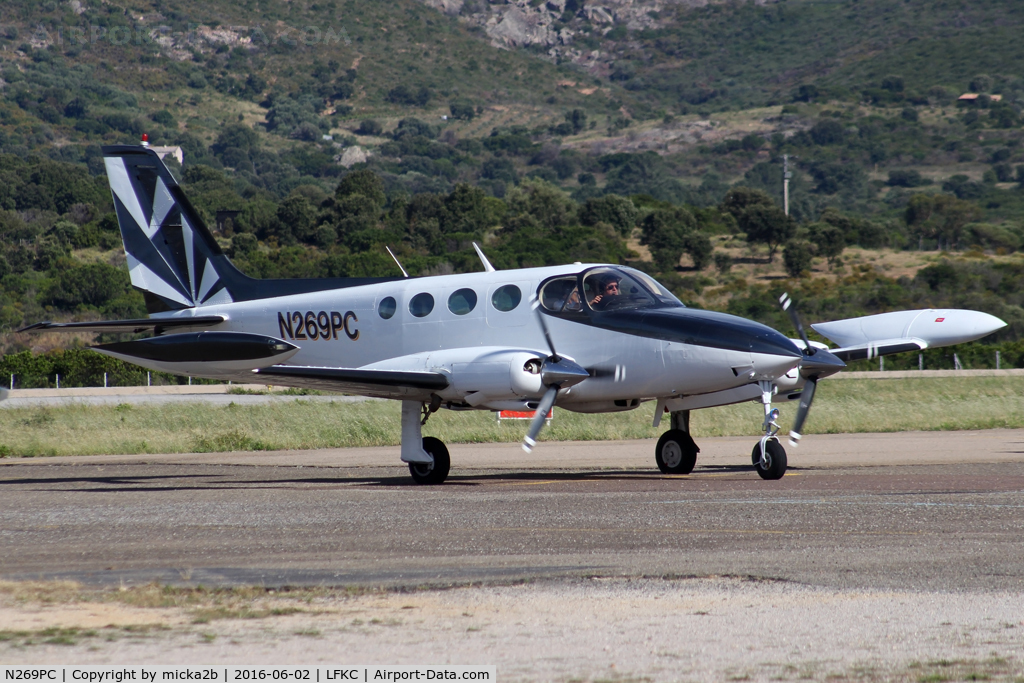 N269PC, 1979 Cessna 340A C/N 340A0785, Taxiing