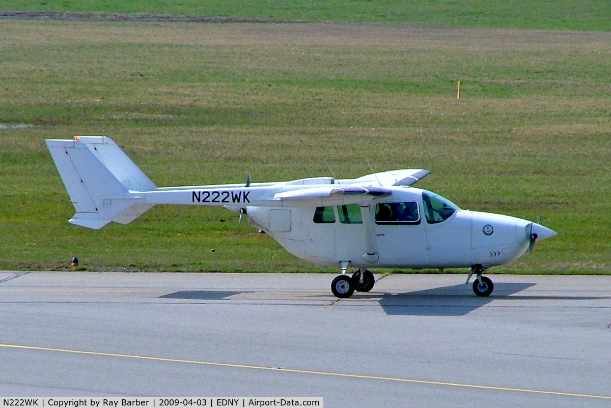 N222WK, Cessna T337B Turbo Super Skymaster C/N 337-0696, Cessna T,337B Super Skymaster [337-0696] Friedrichshafen~D 03/04/2009