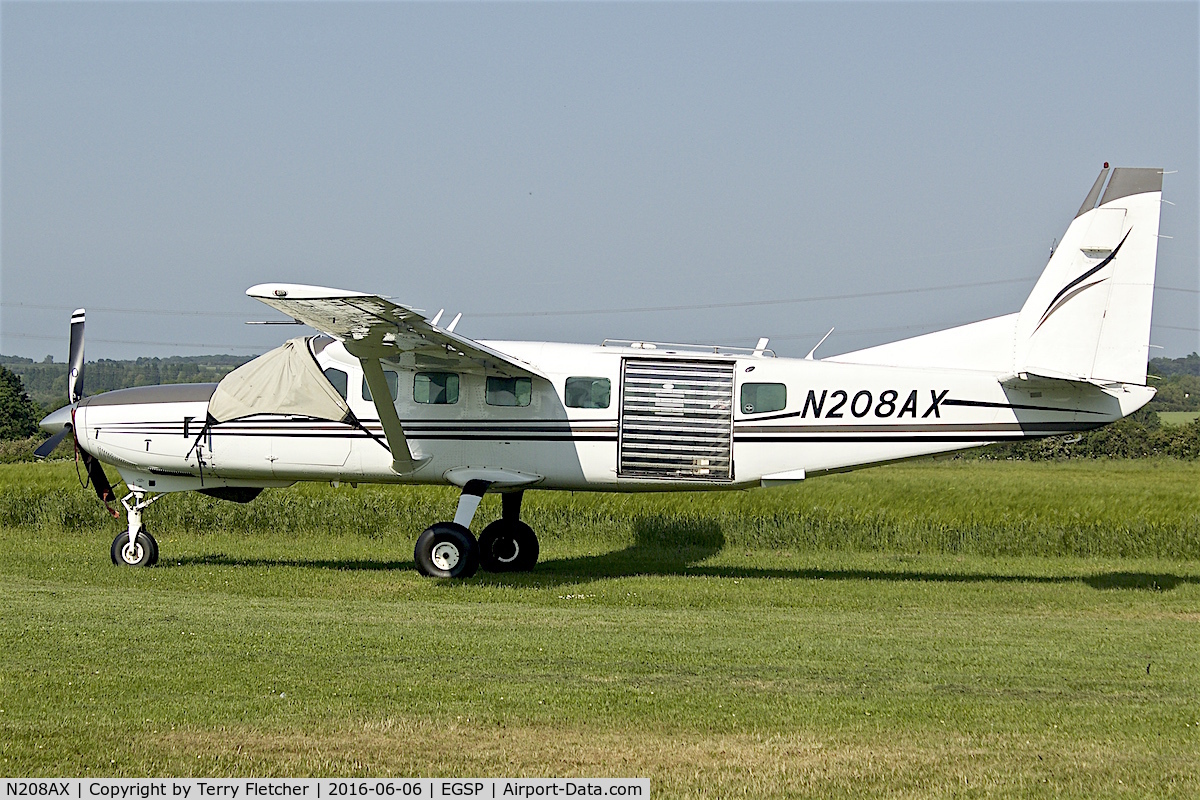 N208AX, 1998 Cessna 208B Grand Caravan C/N 208B0710, At Peterborough Sibson