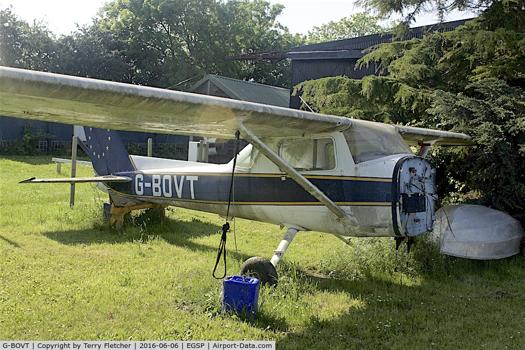 G-BOVT, 1976 Cessna 150M C/N 150-78032, At Peterborough Sibson