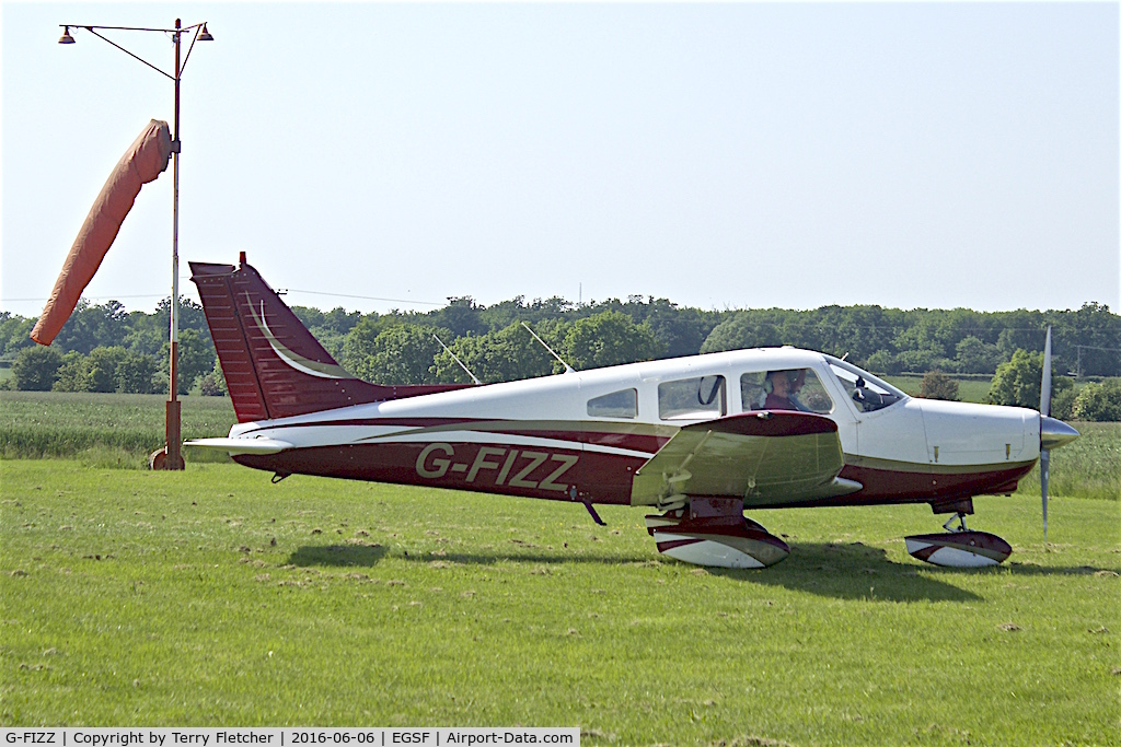 G-FIZZ, 1977 Piper PA-28-161 Cherokee Warrior II C/N 28-7816301, At Peterborough Conington