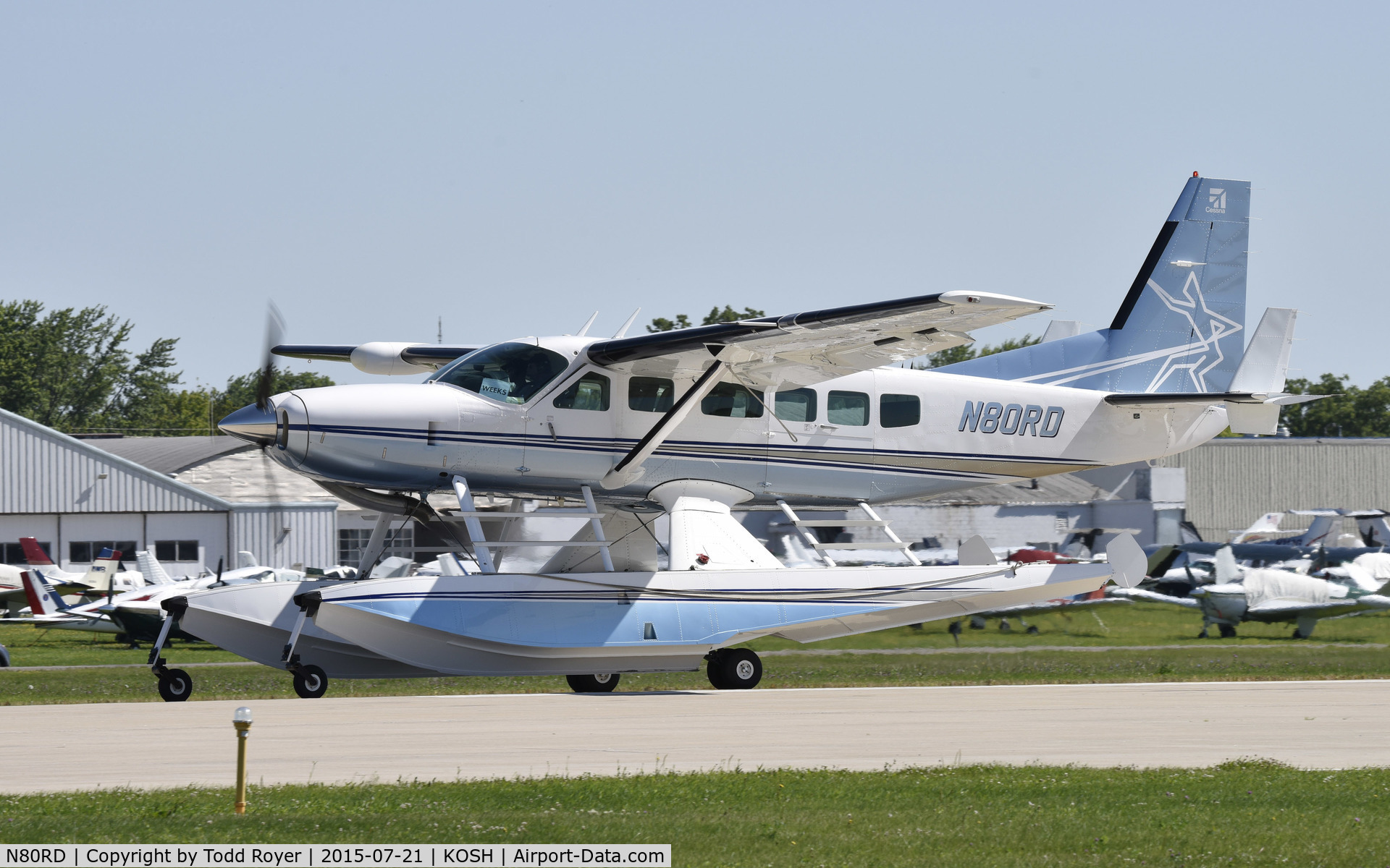 N80RD, 1986 Cessna 208 Caravan I C/N 20800085, Airventure 2015