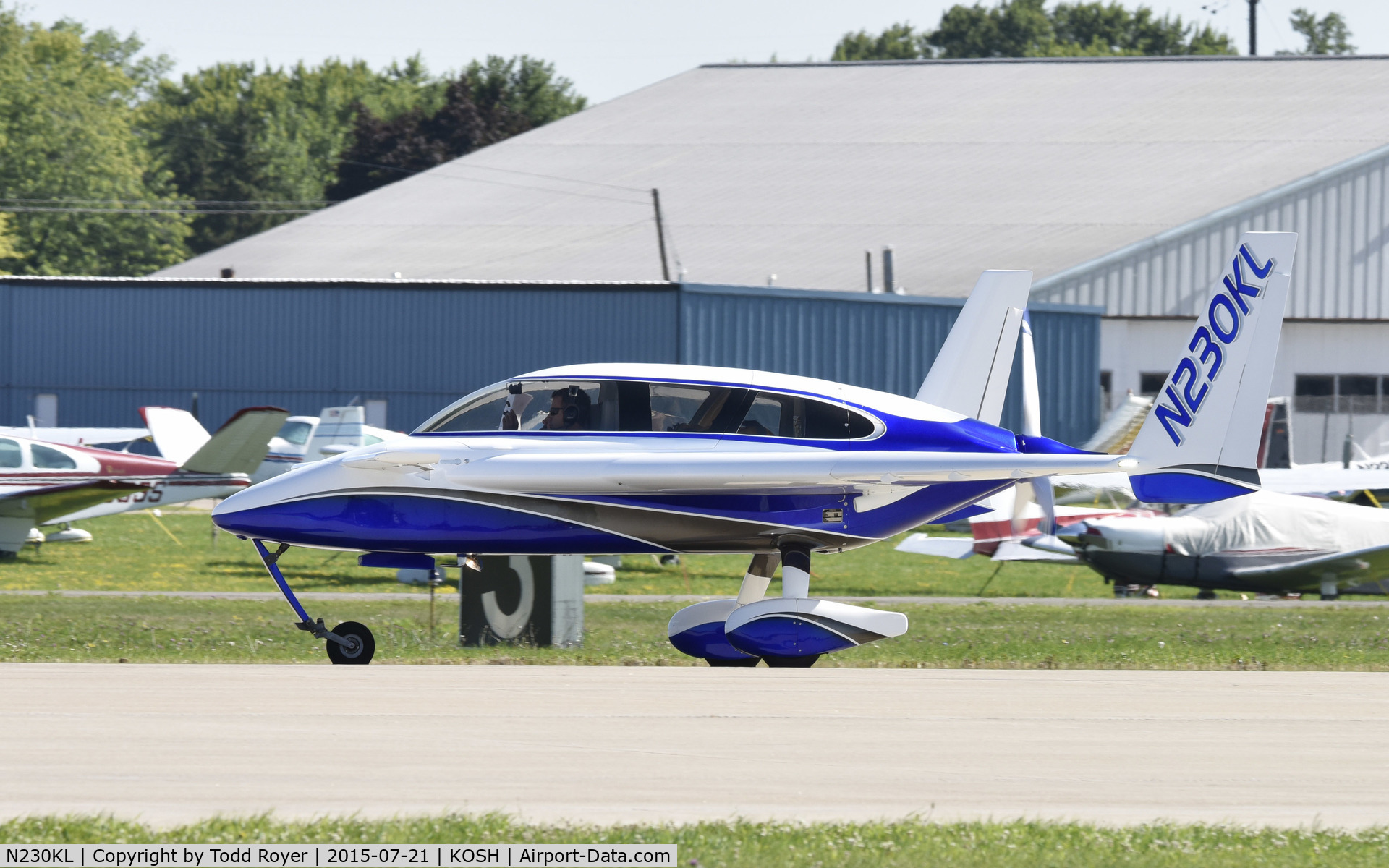 N230KL, 2000 Co-Z Cozy Mark IV C/N 230, Airventure 2015