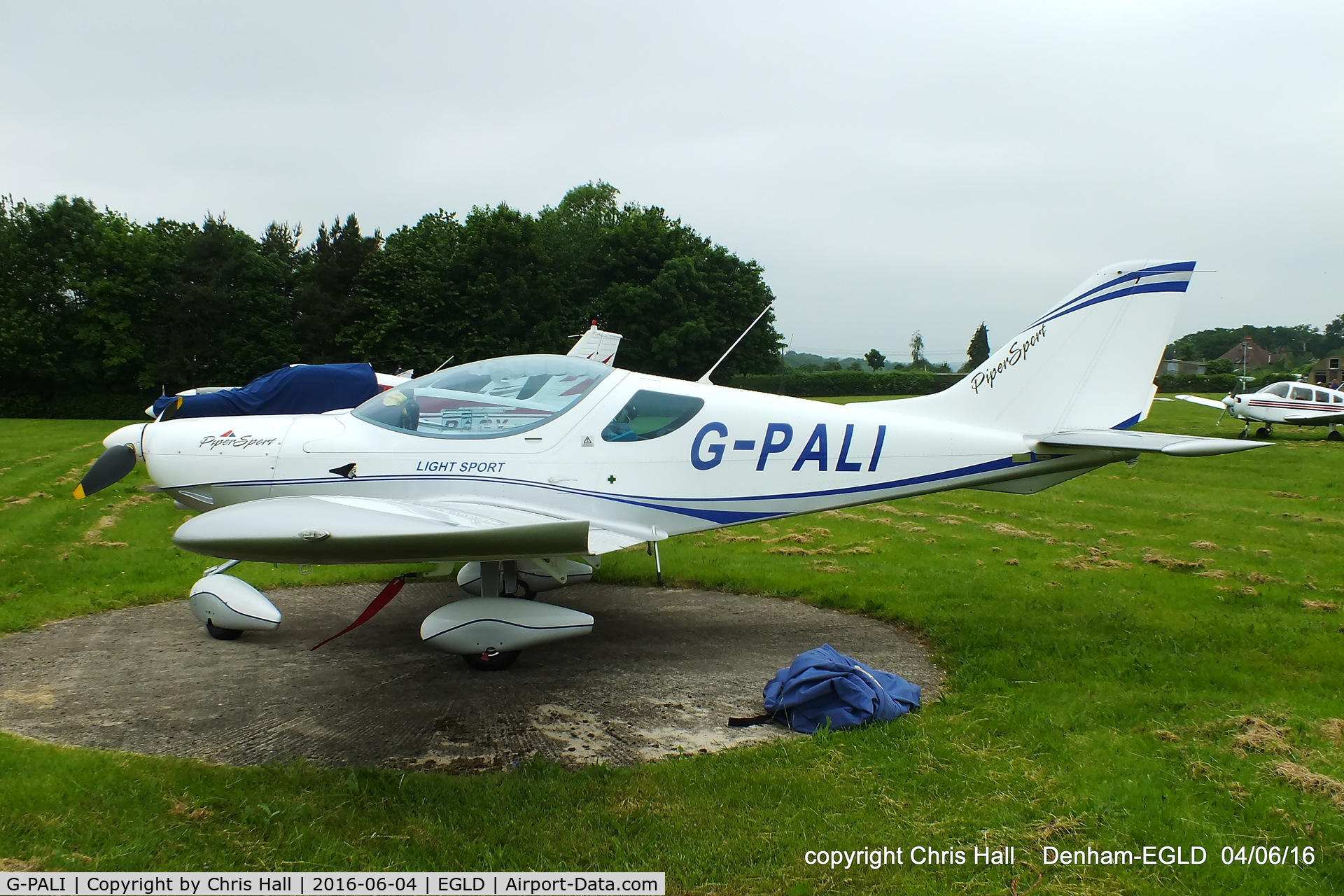 G-PALI, 2010 CZAW Piper sport C/N P1001040, at Denham