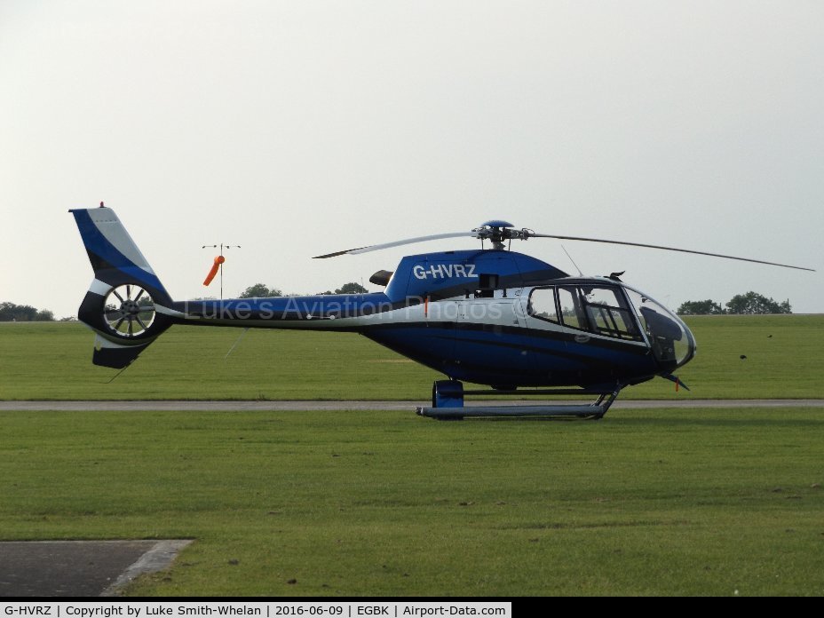 G-HVRZ, 2003 Eurocopter EC-120B Colibri C/N 1338, Parked up at Sywell Aerodrome