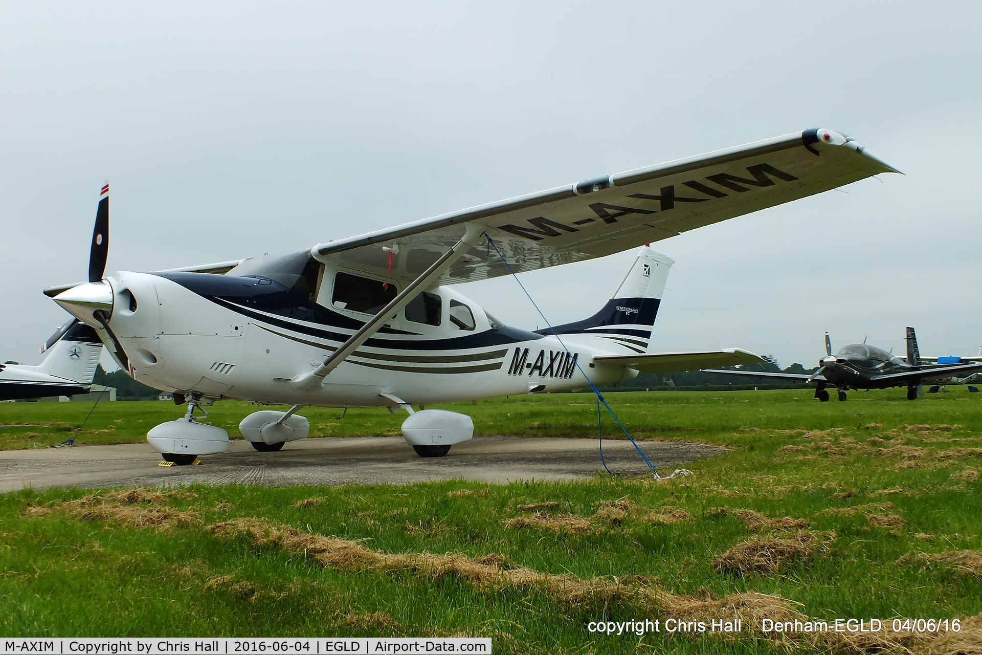 M-AXIM, 2005 Cessna T206H Turbo Stationair C/N T20608513, at Denham