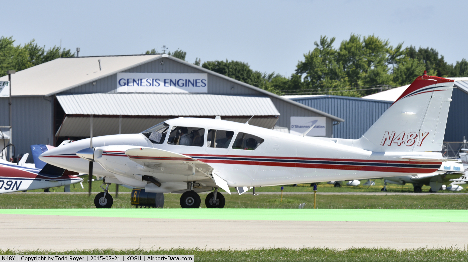 N48Y, 1981 Piper PA-23-250 C/N 27-8154022, Airventure 2015
