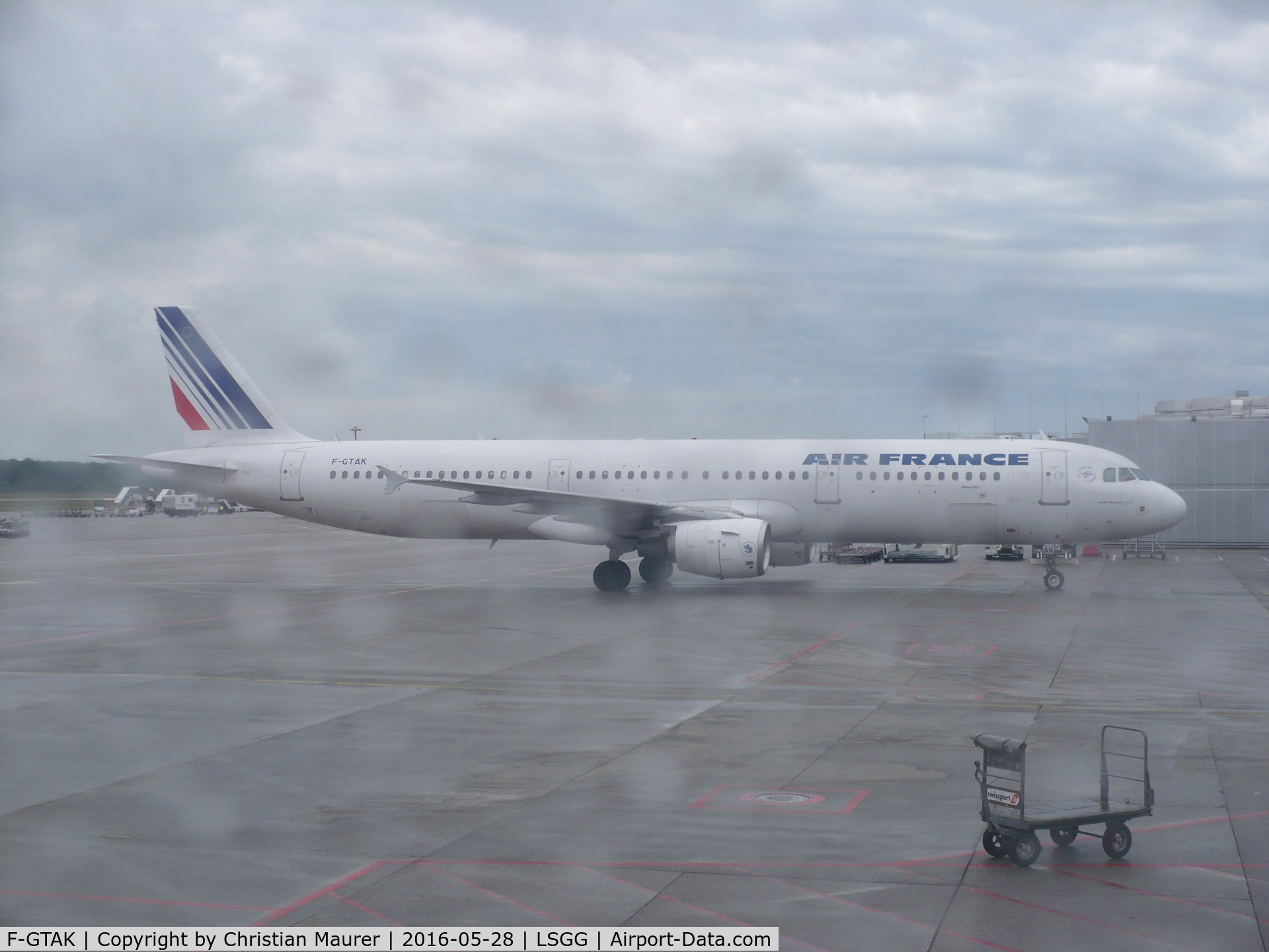 F-GTAK, 2001 Airbus A321-211 C/N 1658, Air France A321