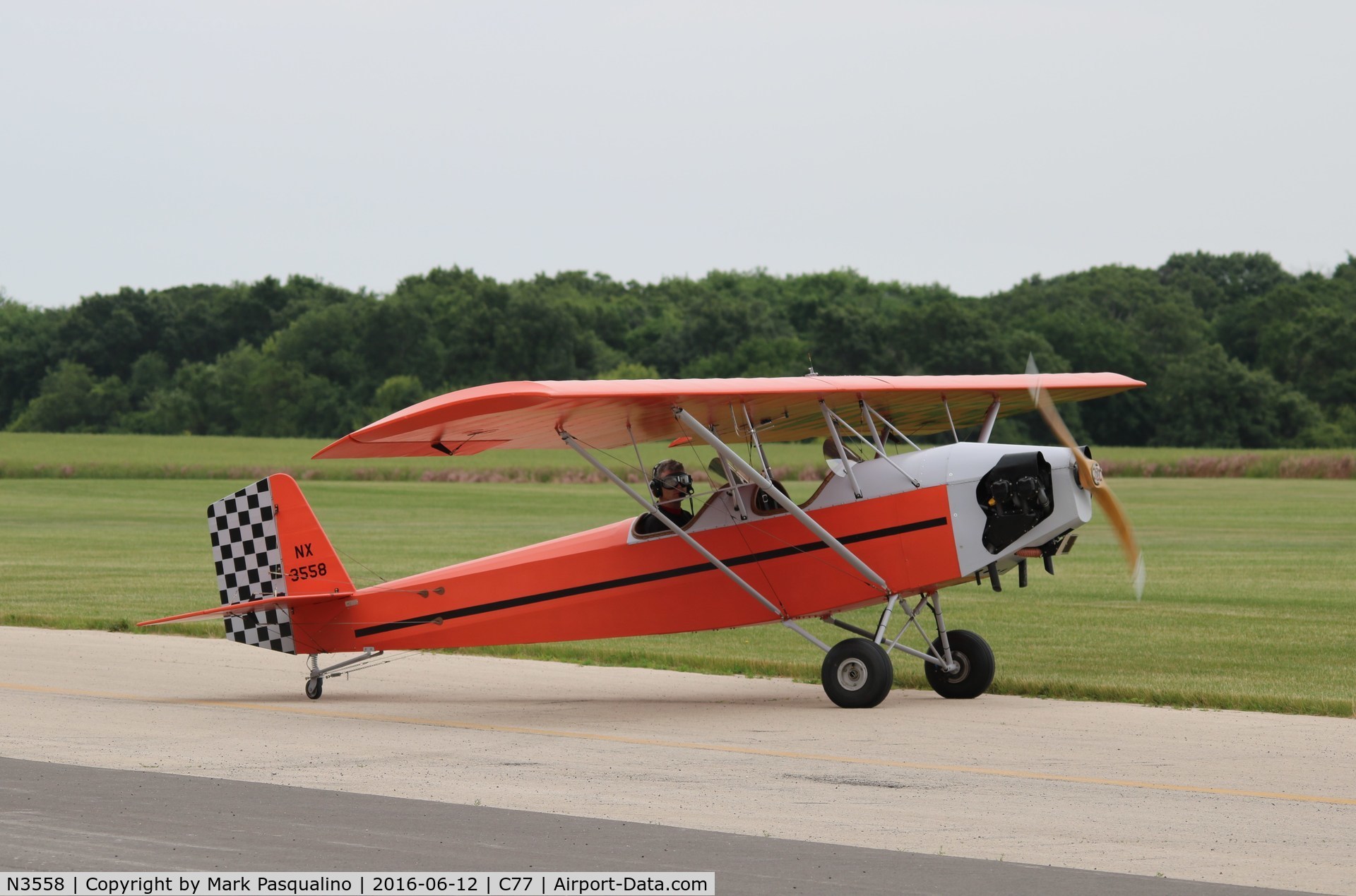 N3558, 2016 Pietenpol Air Camper C/N 001, Pietenpol Air Camper