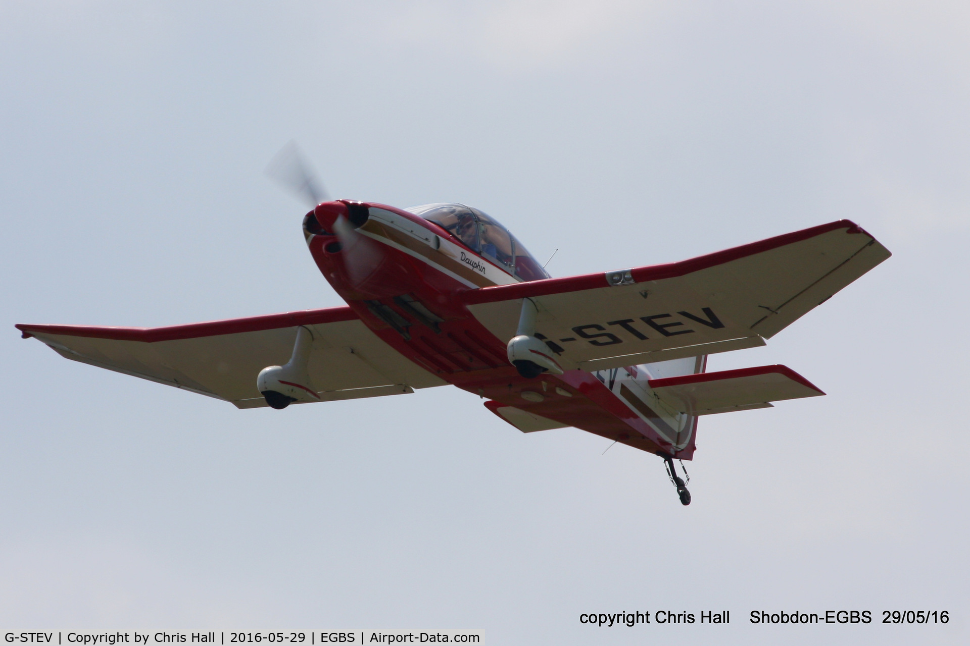 G-STEV, 1967 CEA Jodel DR-221 Dauphin C/N 61, at Shobdon