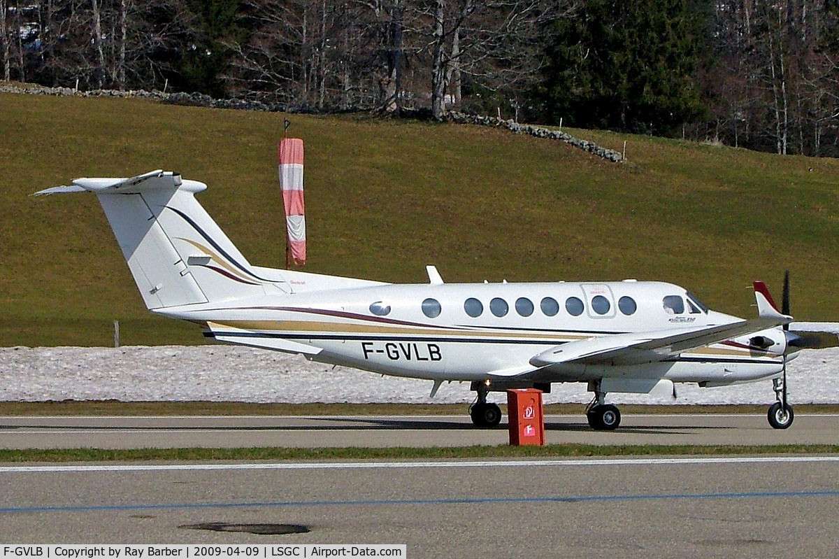 F-GVLB, 2000 Beech Super King Air 350 C/N FL-300, Beech 350 Super King Air [FL-300]  La Chaux-de-Fonds~HB 09/04/2009