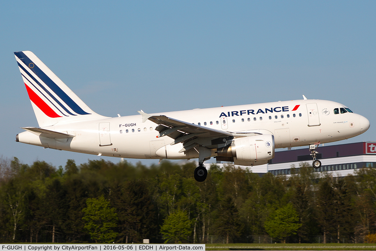 F-GUGH, 2004 Airbus A318-111 C/N 2344, Air France (AFR/AF)