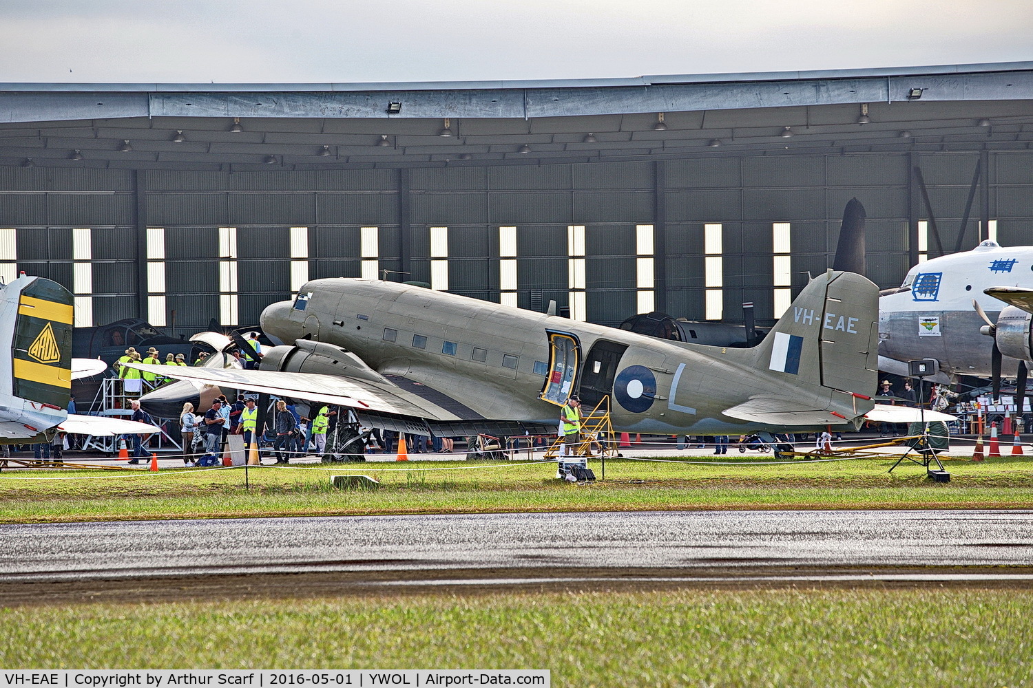 VH-EAE, 1945 Douglas C-47B Skytrain C/N 16348/33096, VH-EAE Wings over Illawarra 2016