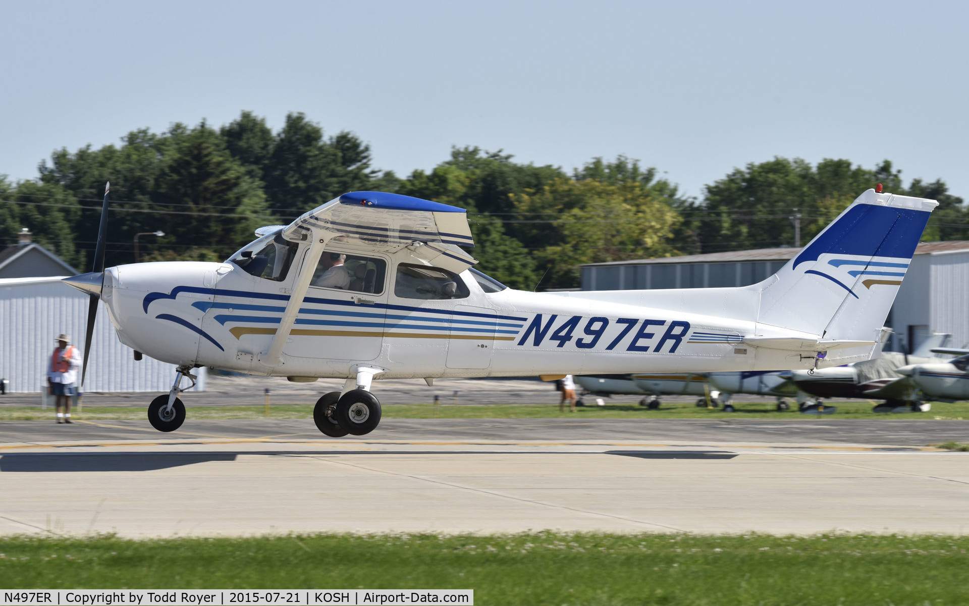 N497ER, 1998 Cessna 172R C/N 17280673, Airventure 2015