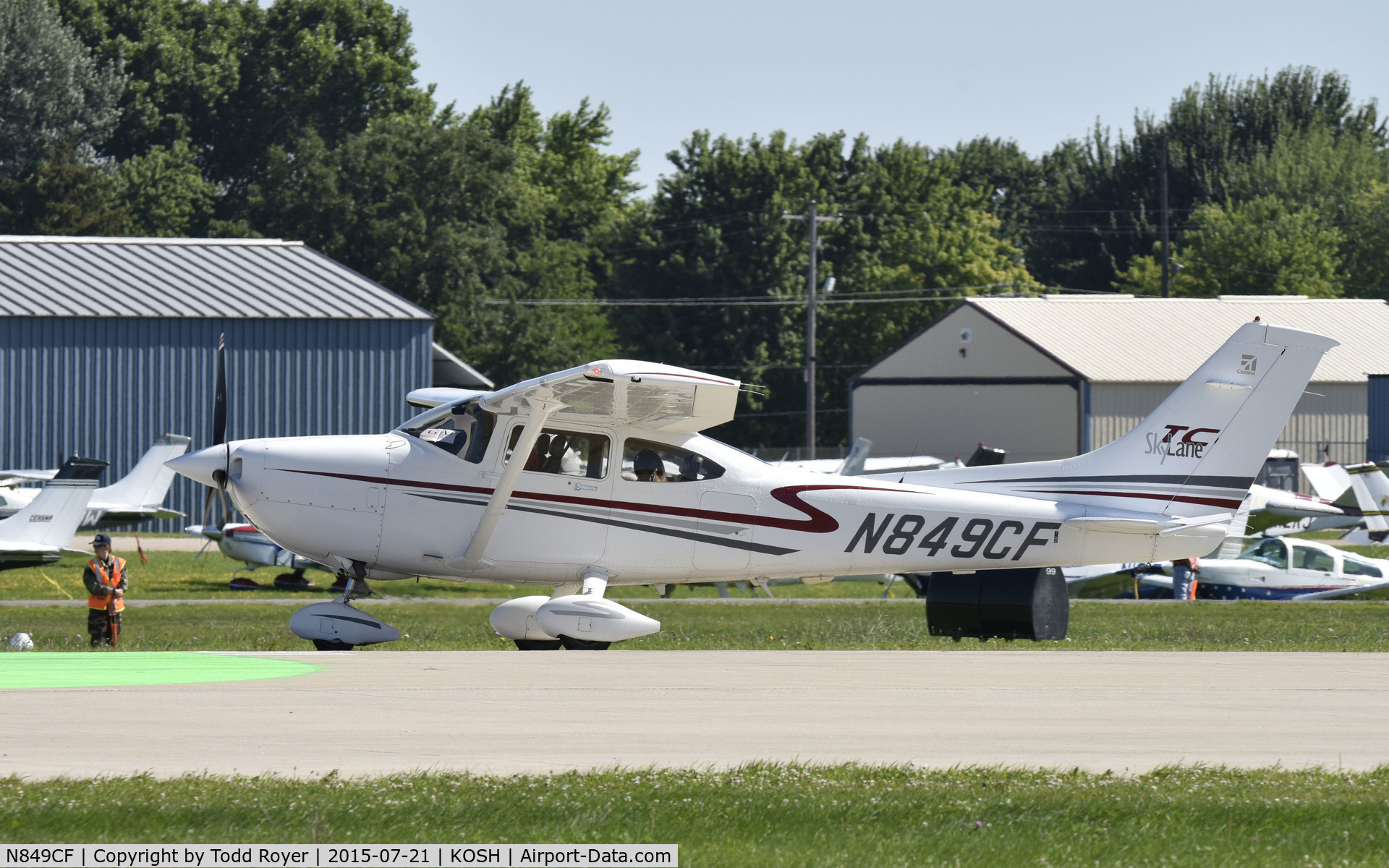 N849CF, 2002 Cessna T182T Turbo Skylane C/N T18208149, Airventure 2015