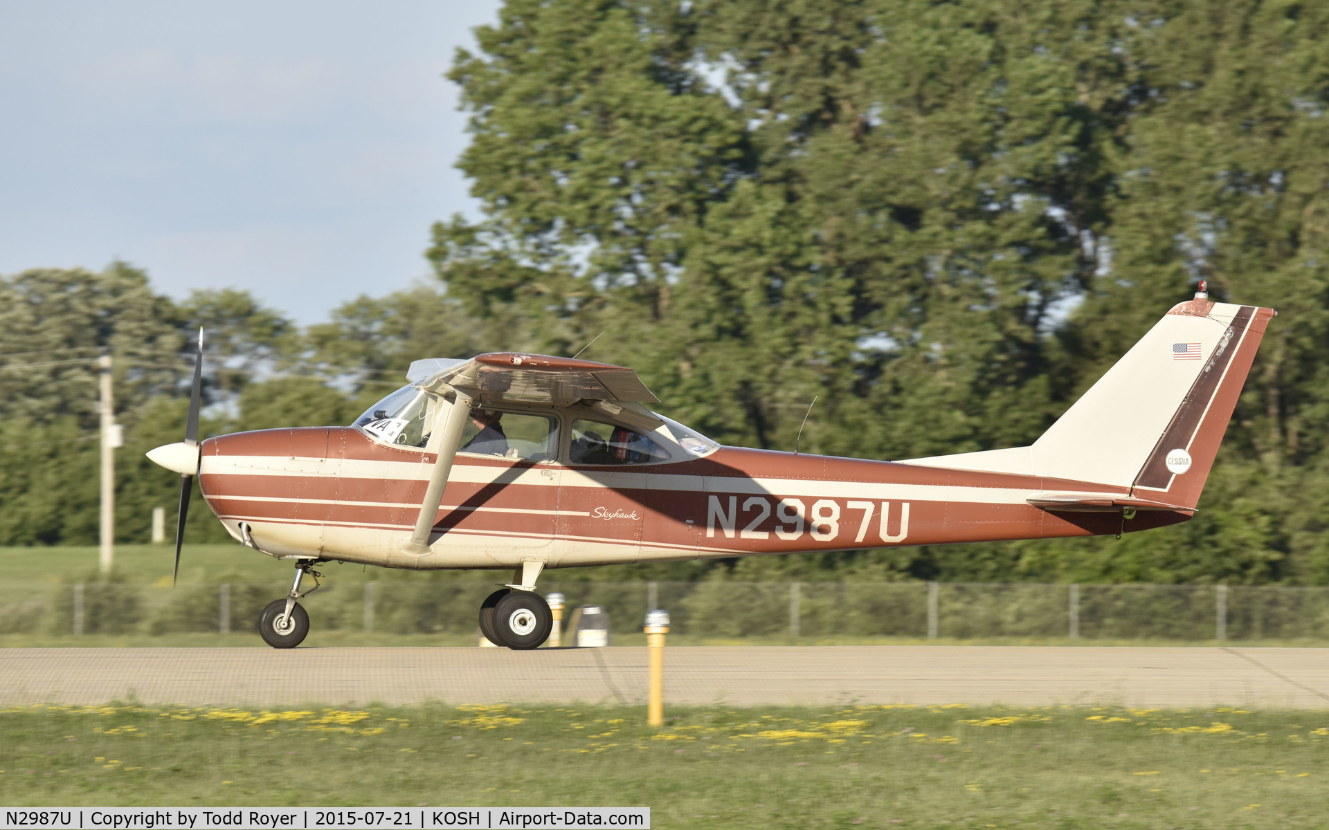 N2987U, 1963 Cessna 172E C/N 17250587, Airventure 2015