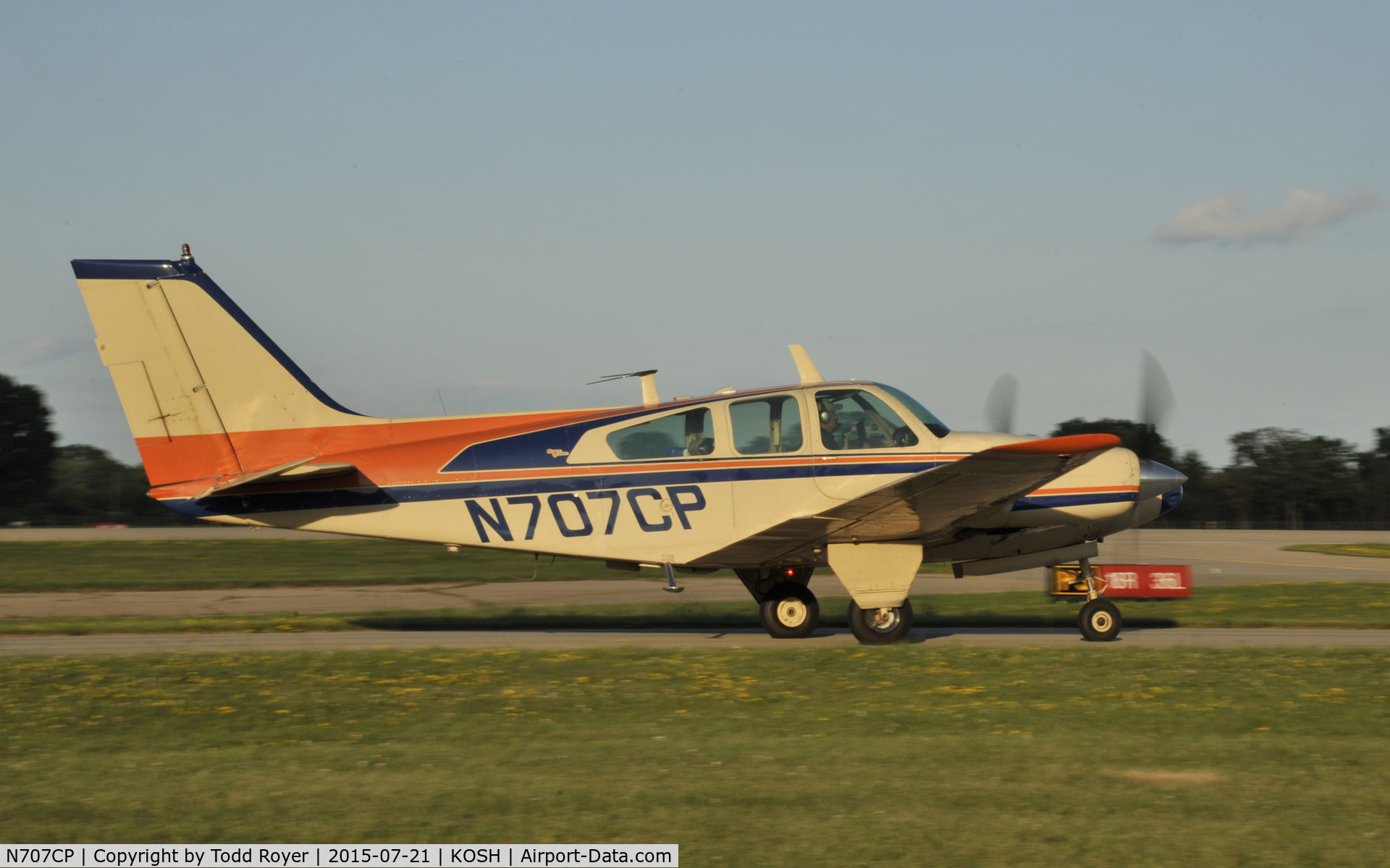 N707CP, 1965 Beech 95-B55 (T42A) Baron C/N TC-864, Airventure 2015