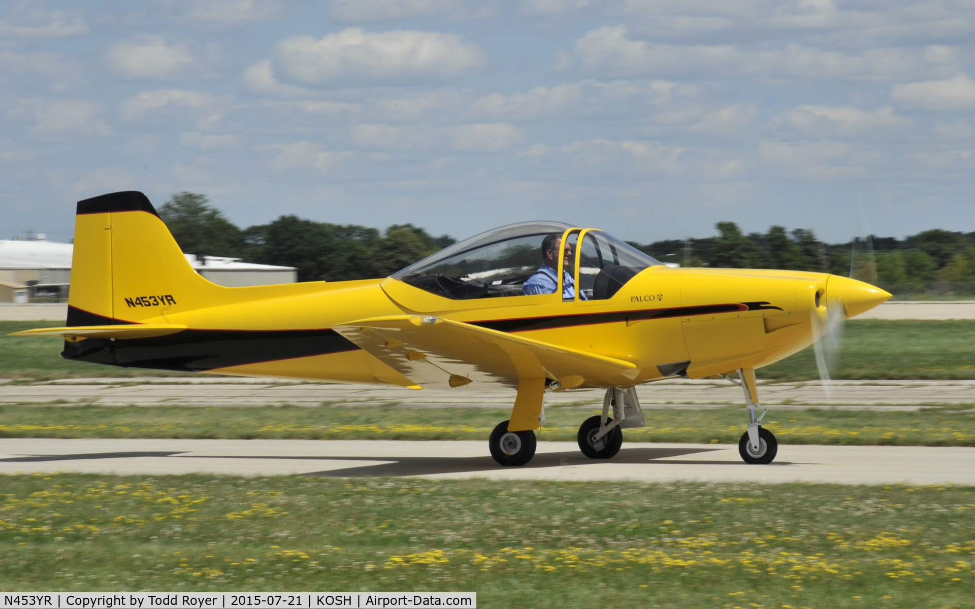 N453YR, Falco F-8L Falco C/N 001 (N453YR), Airventure 2015