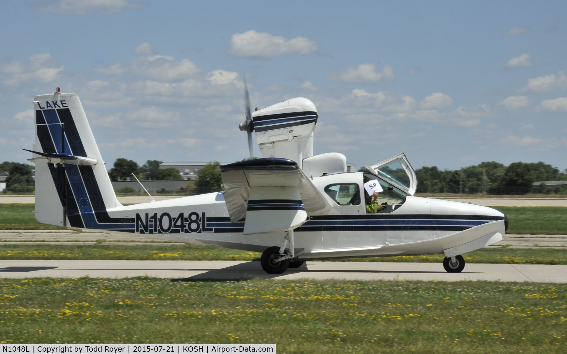 N1048L, 1974 Lake LA-4-200 Buccaneer C/N 641, Airventure 2015