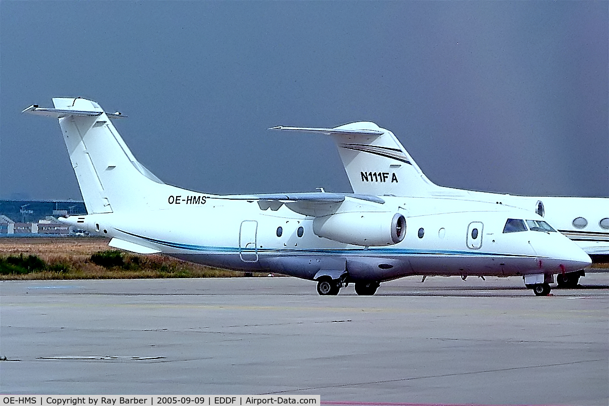 OE-HMS, 1999 Fairchild Dornier 328-300 328JET C/N 3121, Dornier Do.328-300 Jet [3121] (Tyrolean Jet Service) Frankfurt~D 09/09/2005