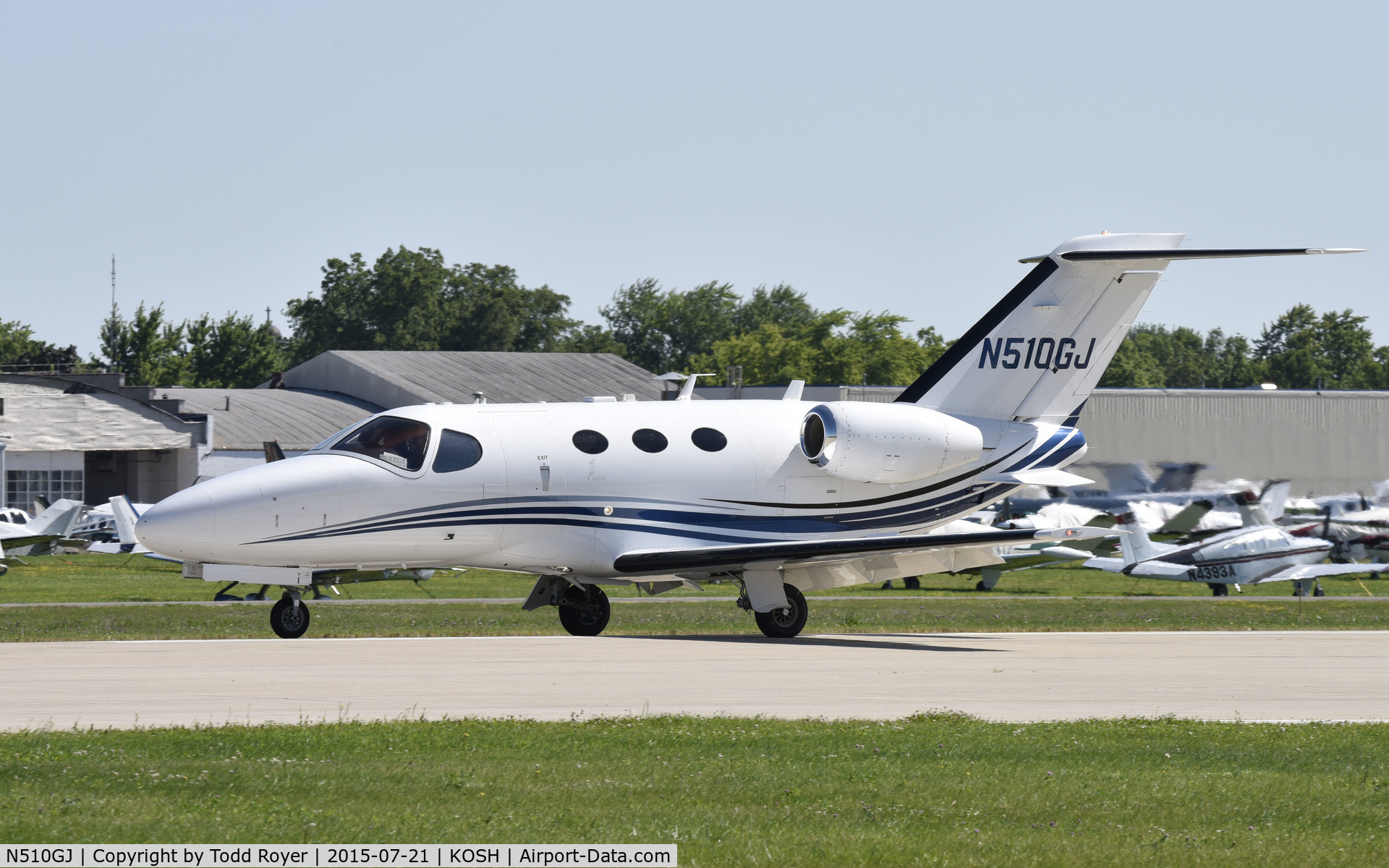 N510GJ, 2008 Cessna 510 Citation Mustang Citation Mustang C/N 510-0083, Airventure 2015