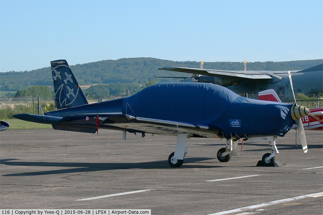116, Socata TB-30 Epsilon C/N 116, Socata TB-30 Epsilon, French Air Force aerobatic team,  Luxeuil-Saint Sauveur Air Base 116 (LFSX) Open day 2015