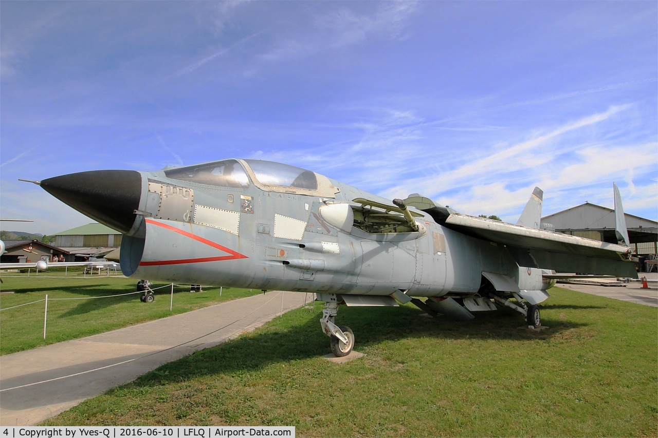 4, Vought F-8E(FN) Crusader C/N 1216, Vought F-8E(FN) Crusader, Musée Européen de l'Aviation de Chasse at Montélimar-Ancône airfield (LFLQ)