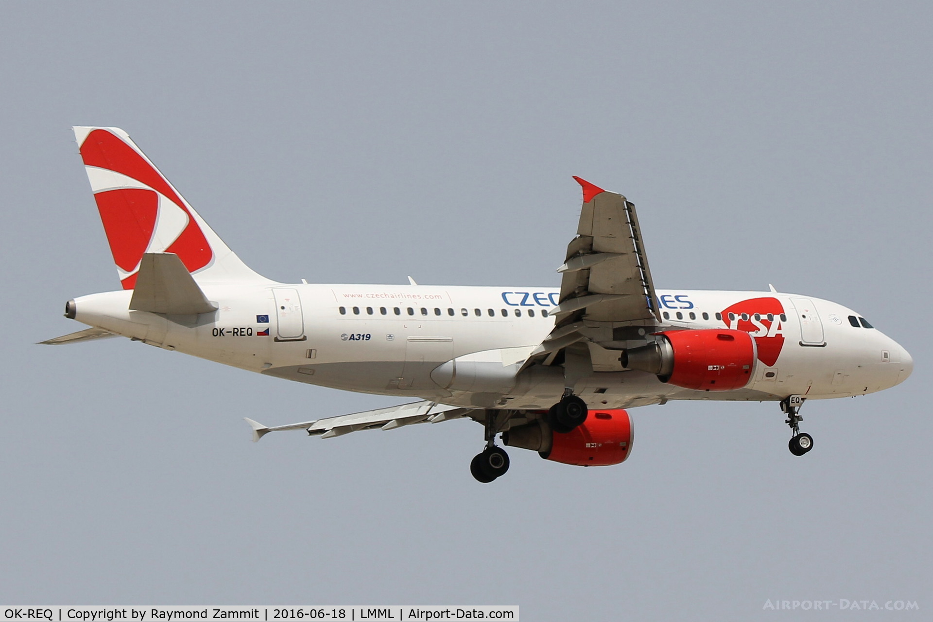 OK-REQ, 2011 Airbus A319-112 C/N 4713, A319 OK-REQ CSA