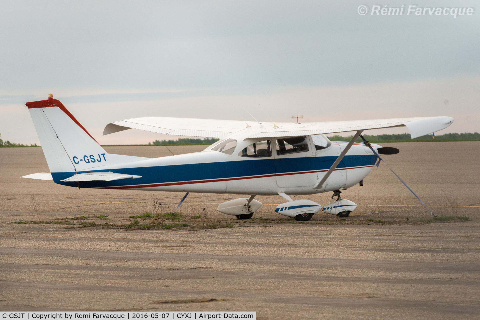 C-GSJT, 1966 Cessna 172H C/N 17255358, Parked west of control tower