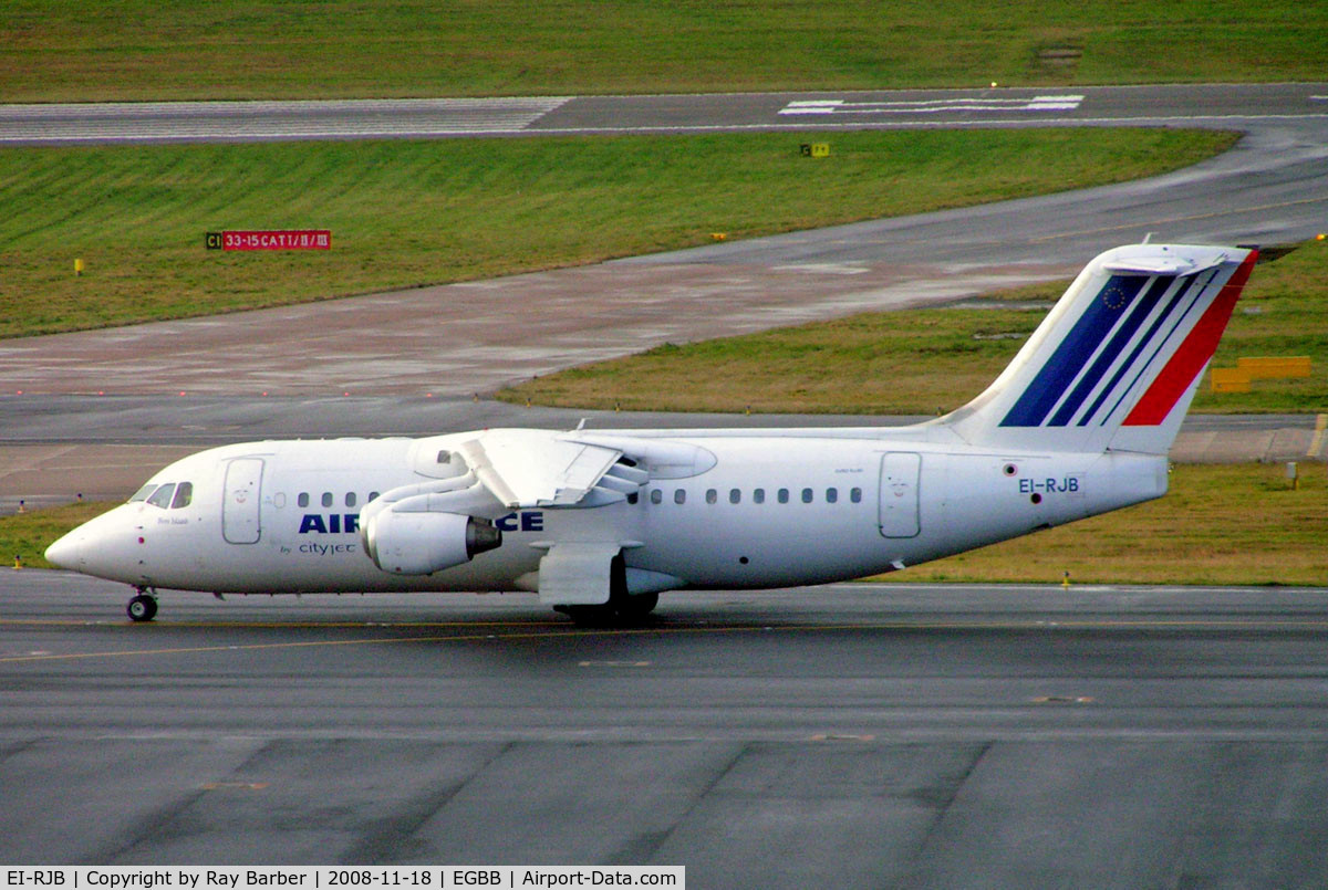EI-RJB, 1998 British Aerospace Avro 146-RJ85 C/N E.2330, BAe 146-RJ85 [E2330] (Cityjet/Air France) Birmingham Int'l~G 18/11/2008