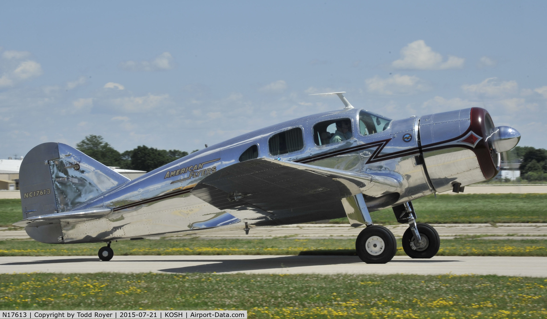 N17613, 1937 Spartan 7W Executive C/N 12, Airventure 2015