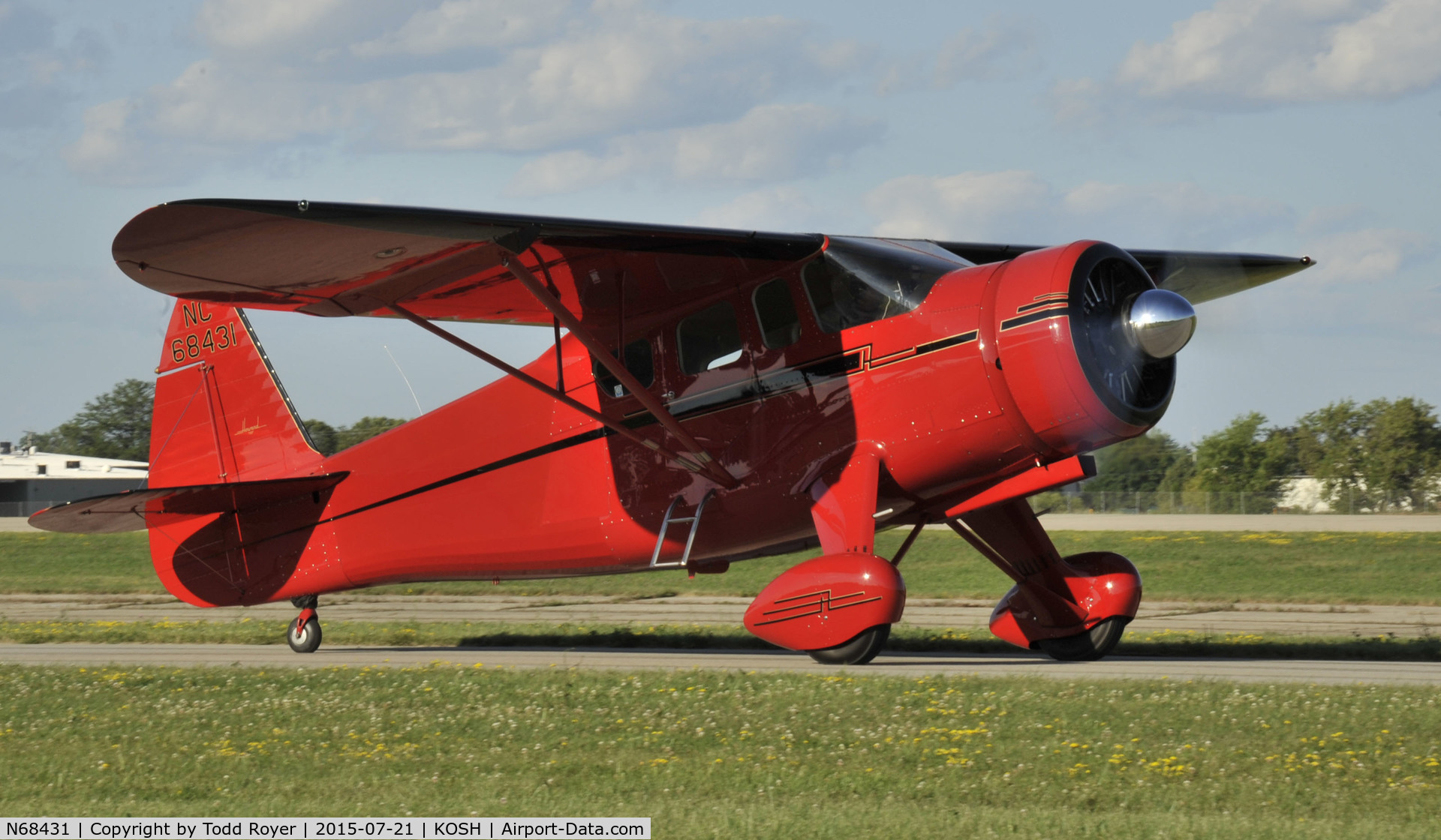 N68431, 1943 Howard Aircraft DGA-15P C/N 991, Airventure 2015