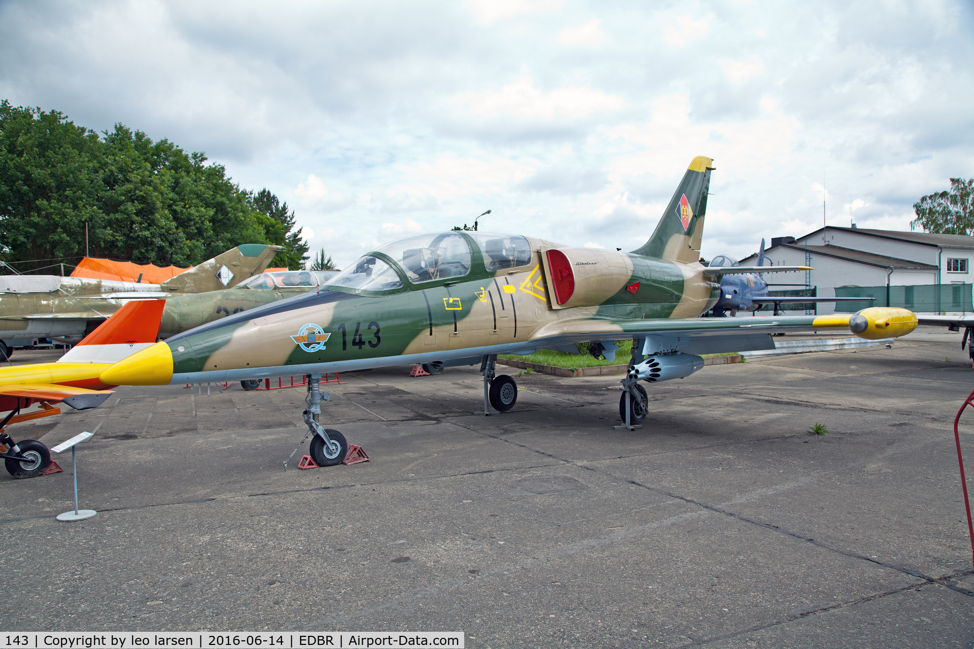 143, Aero L-39ZO Albatros C/N 731005, Rothenburg 14.6.16