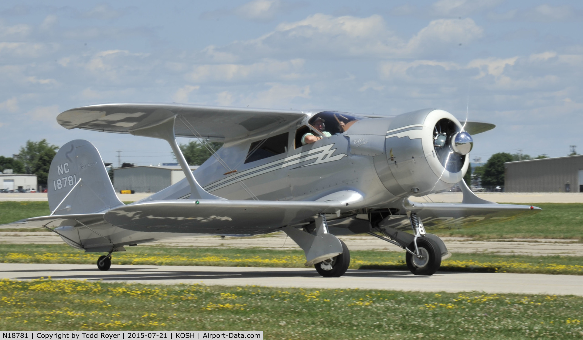 N18781, 1938 Beech F17D Staggerwing C/N 204, Airventure 2015