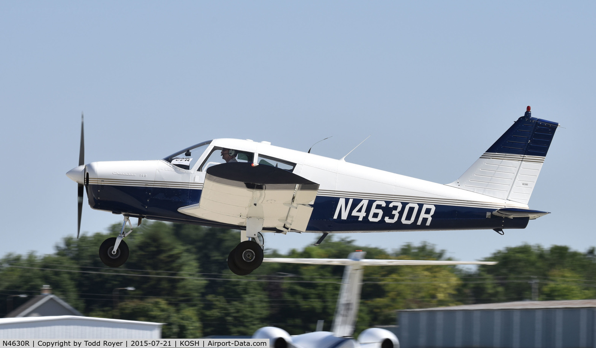 N4630R, 1966 Piper PA-28-140 Cherokee C/N 28-21381, Airventure 2015