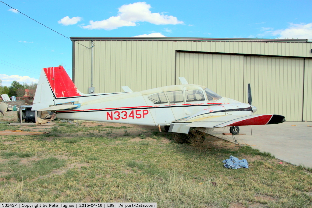 N3345P, 1958 Piper PA-23-160 Apache C/N 23-1298, N3345P Pa23 Apache, Geronimo conversion at Mid Valley Airpark, New Mexico