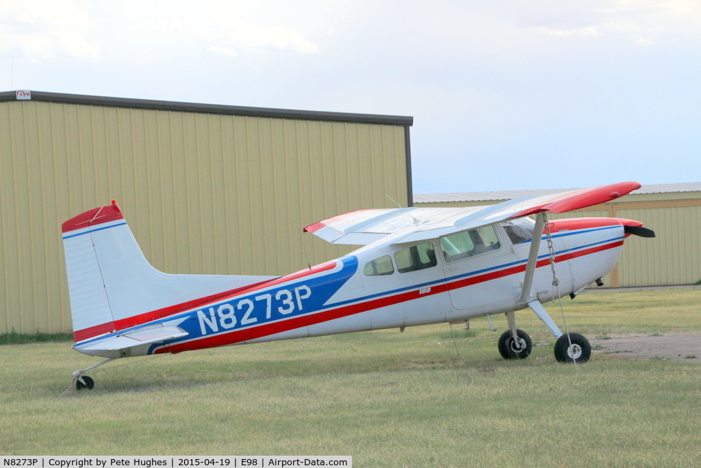 N8273P, 1967 Cessna 180H Skywagon C/N 18051901, N8273P Cessna 180 at Mid Valley Airpark, New Mexico